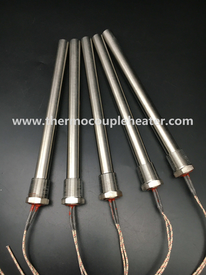 Immersion Cartridge Heater Threaded Replaceable Liquid Heating Elements