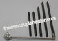 Non Ferrous Silicon Nitride Thermocouple Components Protection Sleeve One End Closed supplier