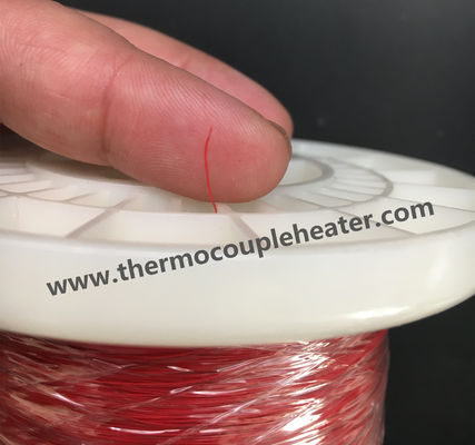 Customized Thermocouple Cable J 40AWG 0.08mm With PTFE Coating
