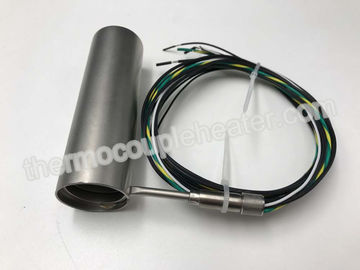 Armored stainless steel heating coil With Type J Thermocouple , 230V 500W