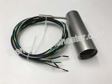 Armored stainless steel heating coil With Type J Thermocouple , 230V 500W