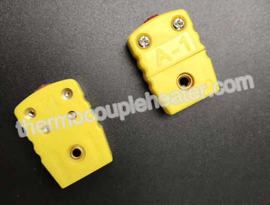 Mini Thermoplastic Type K Thermocouple Connector Male And Female