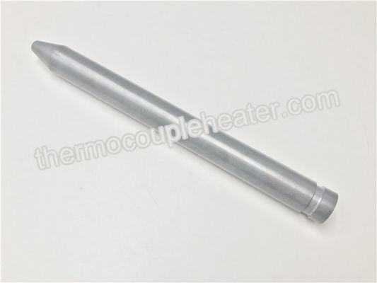 High temperature tolerance Si3N4 Thermocouple Components Protection Silicon Nitride tube