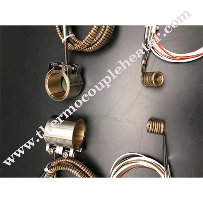 Electric Resistance Axial Clamp Band Coil Heater with Thermocouple Type K for Hot Runner System