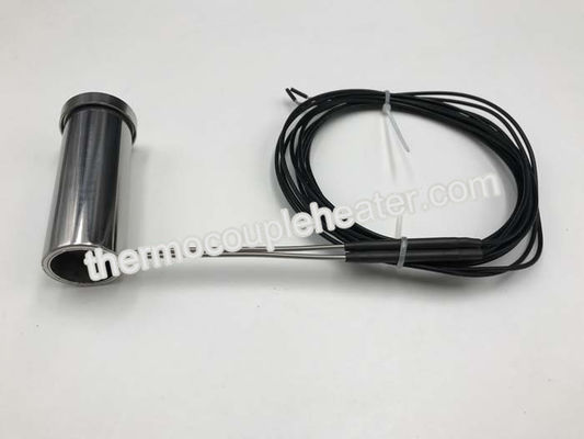Glossy Hotlock Electric Coil Heaters With Cap And PTFE Insulated Leads
