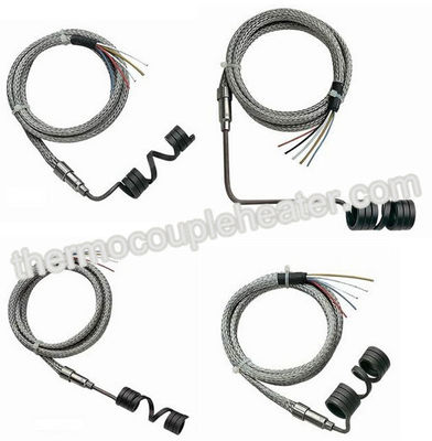 Hot Runner Coil Heaters , Stainless Steel Heating Coil High Working Temperature