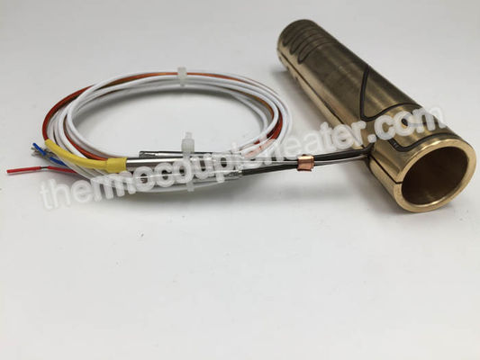 Injection Mould Press In Brass Coil Heaters 240V 400W With Thermocouple J
