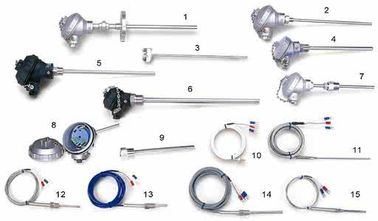 Waterproof Gas Thermocouple RTD Platinum Rhodium Wire 0.3 , 0.4 , 0.5mm