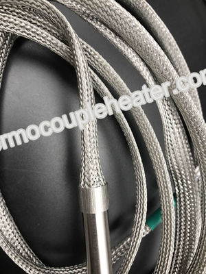 Stainless Steel 316 Sheath Electric Cartridge Heaters With Externally Connected Leads