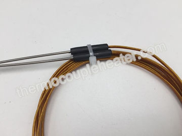 Duplex Type J Hot Runner Thermocouple Probe With Plastic Transition For Injection Mold
