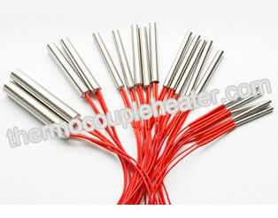 Tubular Electric Industrial Cartridge Heater With Thermocouple Customized