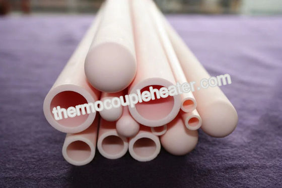 Long Life Thermocouple Componentsalsint 99.7 % Alumina Ceramic Tube