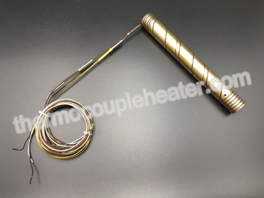 Long Press In Brass Nozzle Coil Heaters With Thermocouple J For Hot Runner System