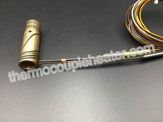 Hot Runner Heating Element Coil Heaters For Plastic Machine Brass Pipe Type