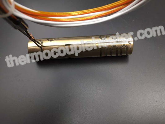 240V 400W Press In Brass electric resistance heater For Hot Runner Plastic Mold