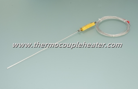 Mineral Insulated Thermocouple Type K With Paired Connectors And Leads
