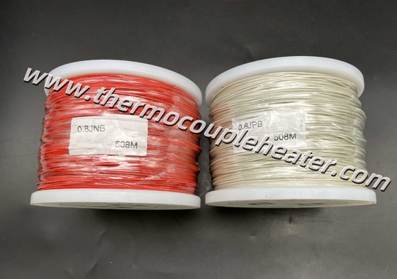 Thermocouple Cable J Type Fiberglass Insulated Positive And Negative