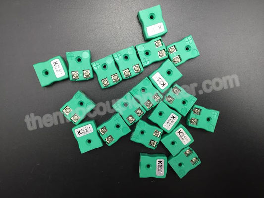 Type K Mini Thermocouple Connector Male And Female Parts For Signal Transfer