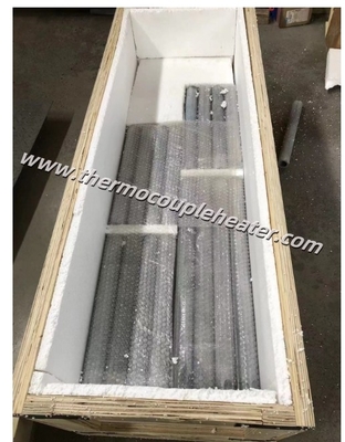 Nitride Bonded Silicon Carbide NSiC Thermocouple Protection Tube For Metal Melting Furnace