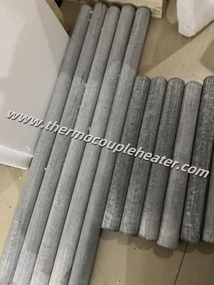 Nitride Bonded Silicon Carbide NSiC Thermocouple Protection Tube For Metal Melting Furnace