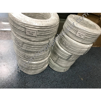 2 3 4 6 Cores Silver Plated Core Shielded Cable Rtd PT100 And Thermistor Silver Plated Extension Wire