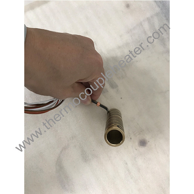 Customized Injection Mini-Press Brass Tube Coil Heaters For Hot Runner System