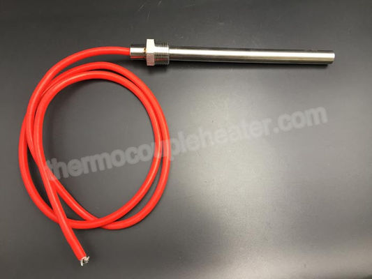 High Density Cartridge Heaters Immersion Water Proof With Silicone Cables