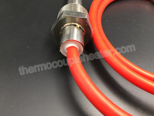 High Density Cartridge Heaters Immersion Water Proof With Silicone Cables