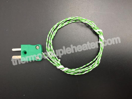 K Type Mini Thermocouple Components Male Connector For Signal Transfer