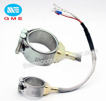 K Type Thermocouple Nozzle Band Heater 25 Mm For Plastic Injection Molds