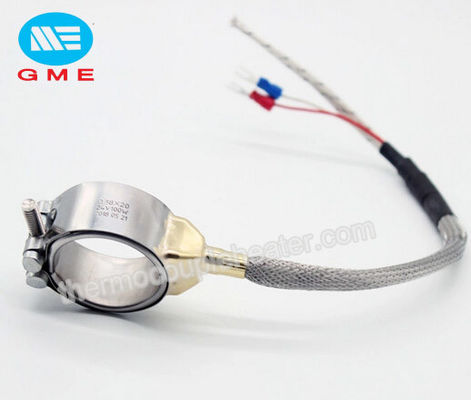 K Type Thermocouple Nozzle Band Heater 25 Mm For Plastic Injection Molds
