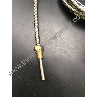 Type K MI Thermocouple Sensor High Exhaust Temperature Sensor With Screw