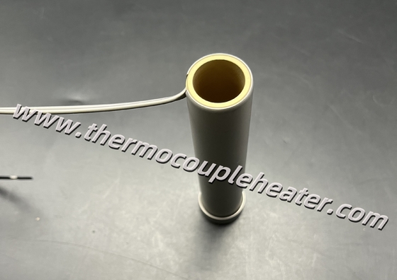 Microtubular Coil Heater Nozzle Heating With Locking And Thermocouple Holes