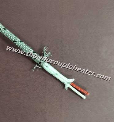 Thermocouple Cable Fiberglass Insulated Stainless Steel Braided 500M Per Reel