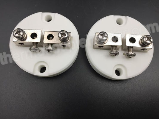 N - 2P - C Thermocouple Components Ceramic Terminal Block For Thermocouple Accessories