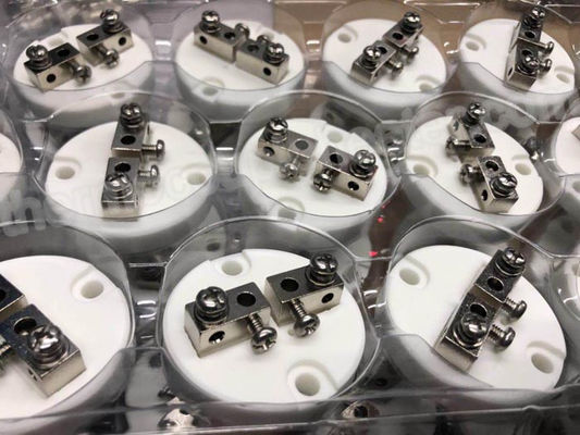 N - 2P - C Thermocouple Components Ceramic Terminal Block For Thermocouple Accessories