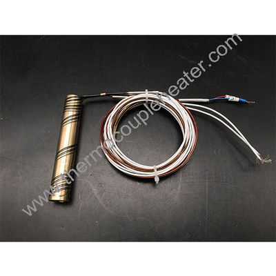 Press Brass Tube Coil Heaters For Hot Runner System With Extermal Thermocouple Type J