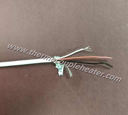 RTD PT100 Extension Cable PTFE Insulated With Al Foil Shield And Drain Wire