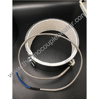 Stainless Steel Extruder Screw Barrelceramic Band Heaters With Terminals