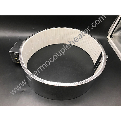 Stainless Steel Extruder Screw Barrelceramic Band Heaters With Terminals