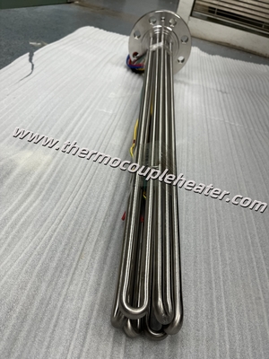 Flange Tubular Immerstion Heaters Ideal For Heating Liquids Gases Tanks And Pressure Vessels