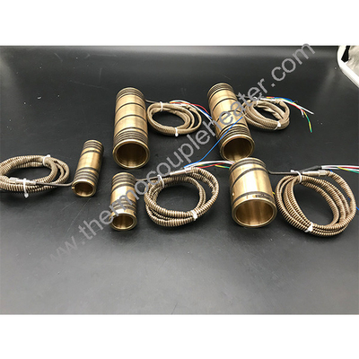 Hot Runner Mini Heater With Thermocouple Mini Coil Heaters For Injection Molding Machine Mini-Press In Brass Coil Heater