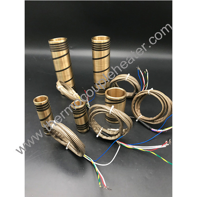 Hot Runner Mini Heater With Thermocouple Mini Coil Heaters For Injection Molding Machine Mini-Press In Brass Coil Heater