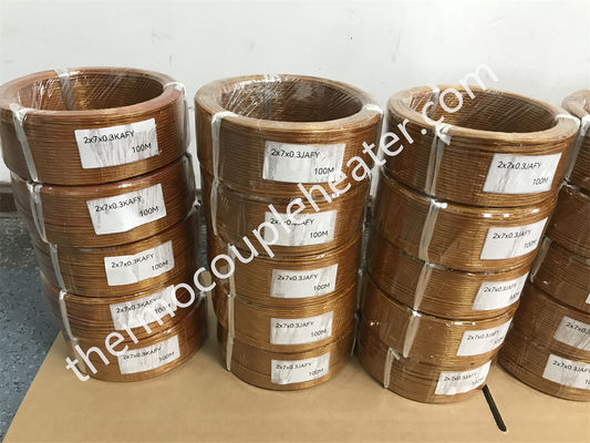 Insulated Kapton Thermocouple Cable With Extension Wire