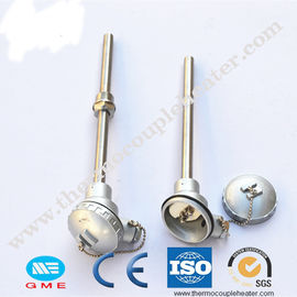 Sheathed Industrial Thermocouple Rtd Type K J Ss304 Ss316 For Glass Industry