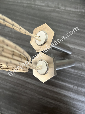 High Density Cartridge Rod Heater for Pellet Igniter 240V 1000W Electric Mold Cartridge Heater with Crimped Leads