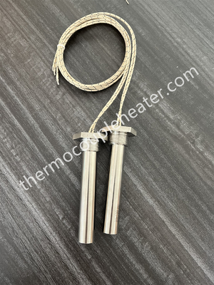 High Density Cartridge Rod Heater for Pellet Igniter 240V 1000W Electric Mold Cartridge Heater with Crimped Leads