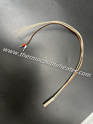 Precision Heating 8x25mm Compact Cartridge Heater With Integrated Thermocouple
