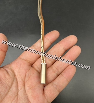 Precision Heating 8x25mm Compact Cartridge Heater With Integrated Thermocouple