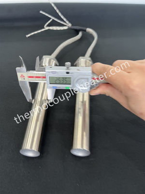 Cartridge Heater In Electric Cartridge Heater With NPT threaded fitting